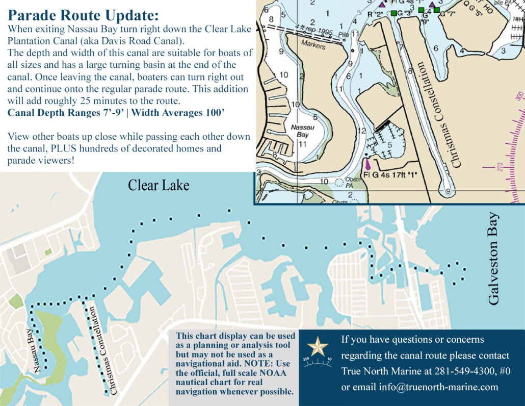 Updated Parade Route Informal Chart Website – True North Marine